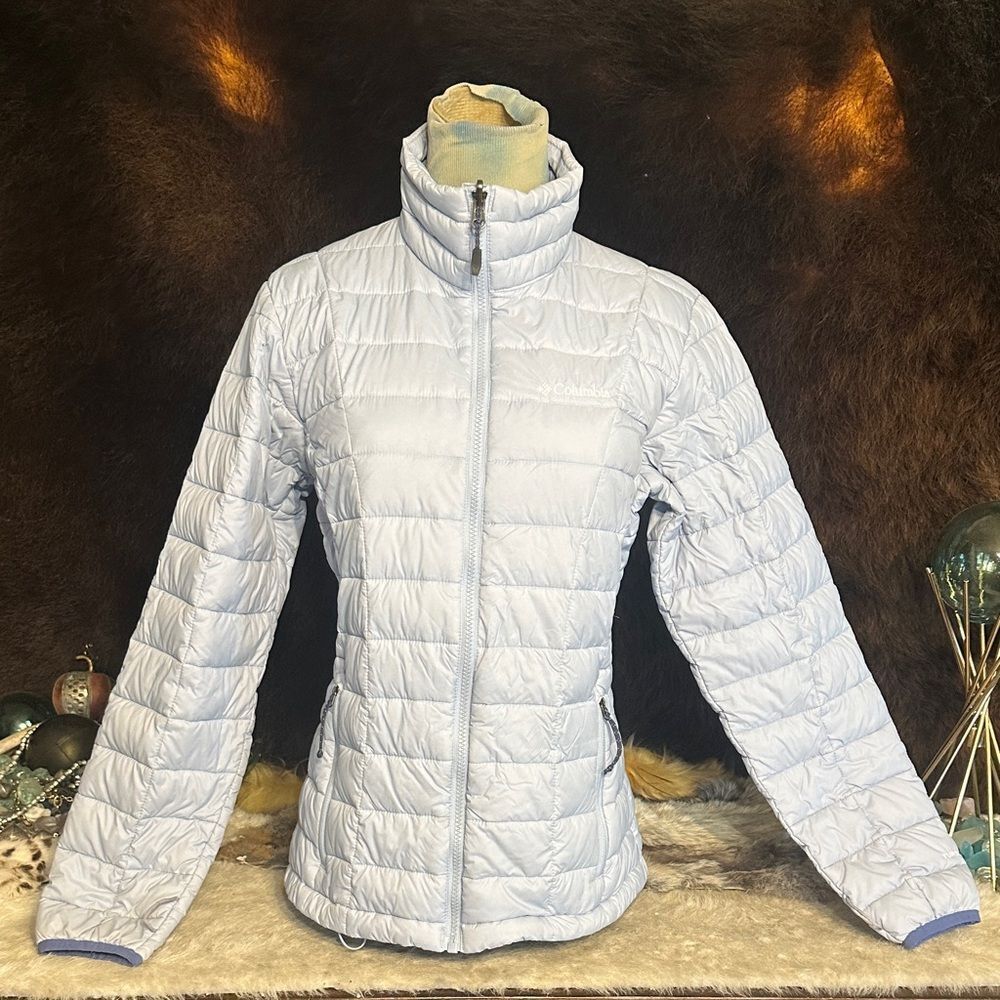 Women's Light lilac Quilted Jacket M (CCC)